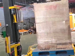 PLC制御のオンライン自動包装機